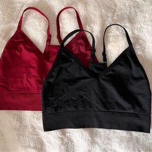 Two pack Victoria Secret sports bras M/L
